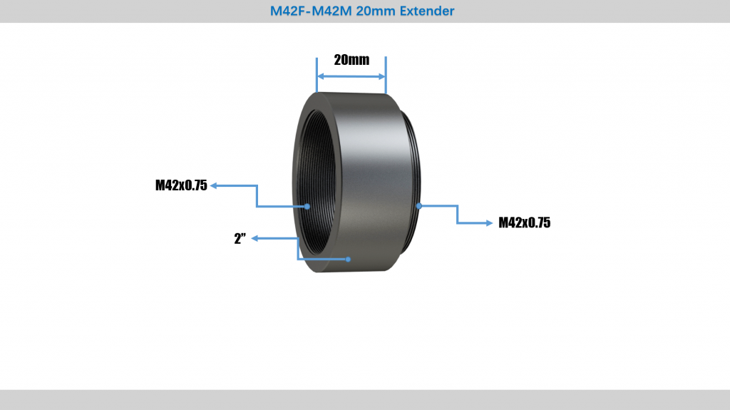  M42F-M42M 20 mm Extender [EN] 