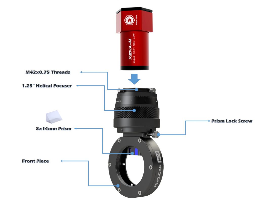  Designed for Ares Series and planetary cameras. [EN] 