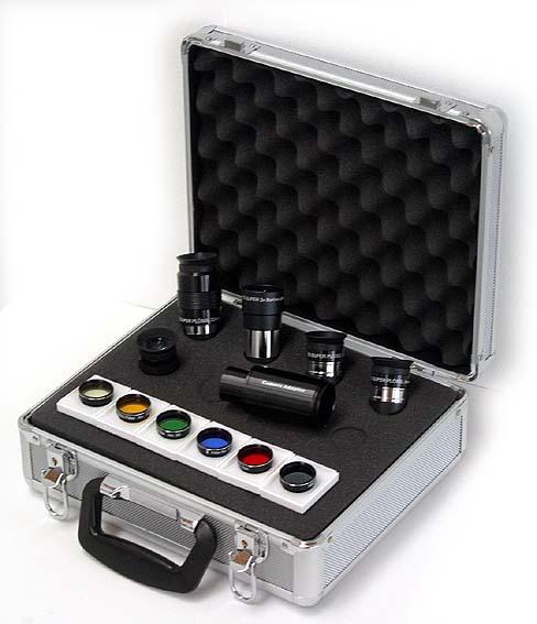   Complete eyepiece + accessory kit in aluminium case [EN]  