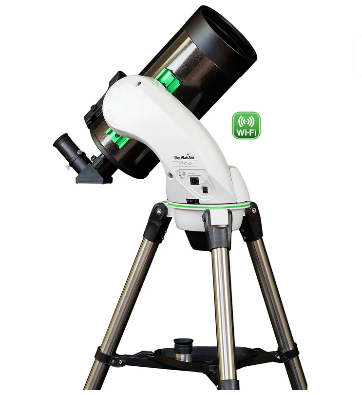  Telescopio Sky-Watcher Maksutov Cassegrain 127mm su montatura AZ-GO2 altazimutale computerizzata Wi-Fi 