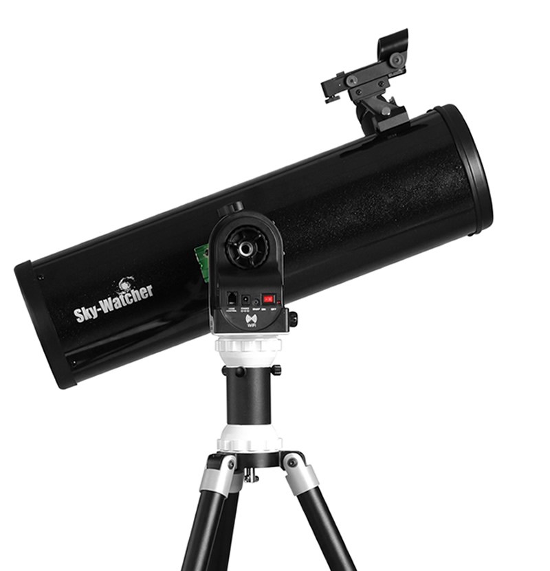  Telescopio Sky-Watcher Newton 130mm f/5 su montatura Wi-Fi AZ-GTi   Disponibile al noleggio con cauzione e opzione di acquisto. Contattaci per maggiori informazioni.   