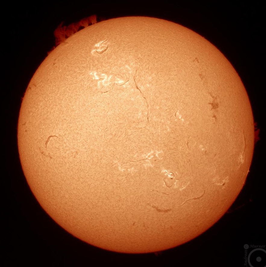  Telescopio solare Lunt 50THA/B400PT telescopio H-alfa da 50 millimetri, con filtro B400 e sistema Pressure Tuned 