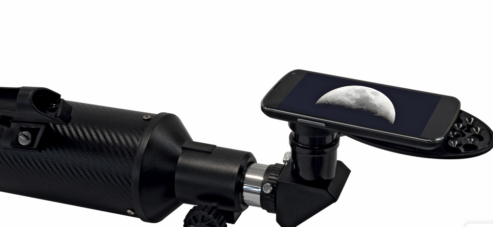  Telescopio BRESSER Polaris 102/460 EQ3 con adattatore per smartphone e filtro solare 