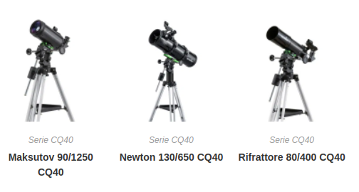 
Telescopio Sky-Watcher Maksutov Cassegrain 90/1250 su montatura Sky-Watcher CQ40
