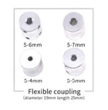 
4 mm x 13.05 mm Aluminum Flexible Coupler ZWO EAF
