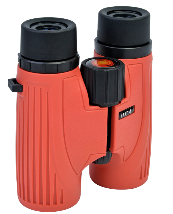  Binocolo SUNoculars LUNT 8x32 in luce bianca - colore esterno rosso 