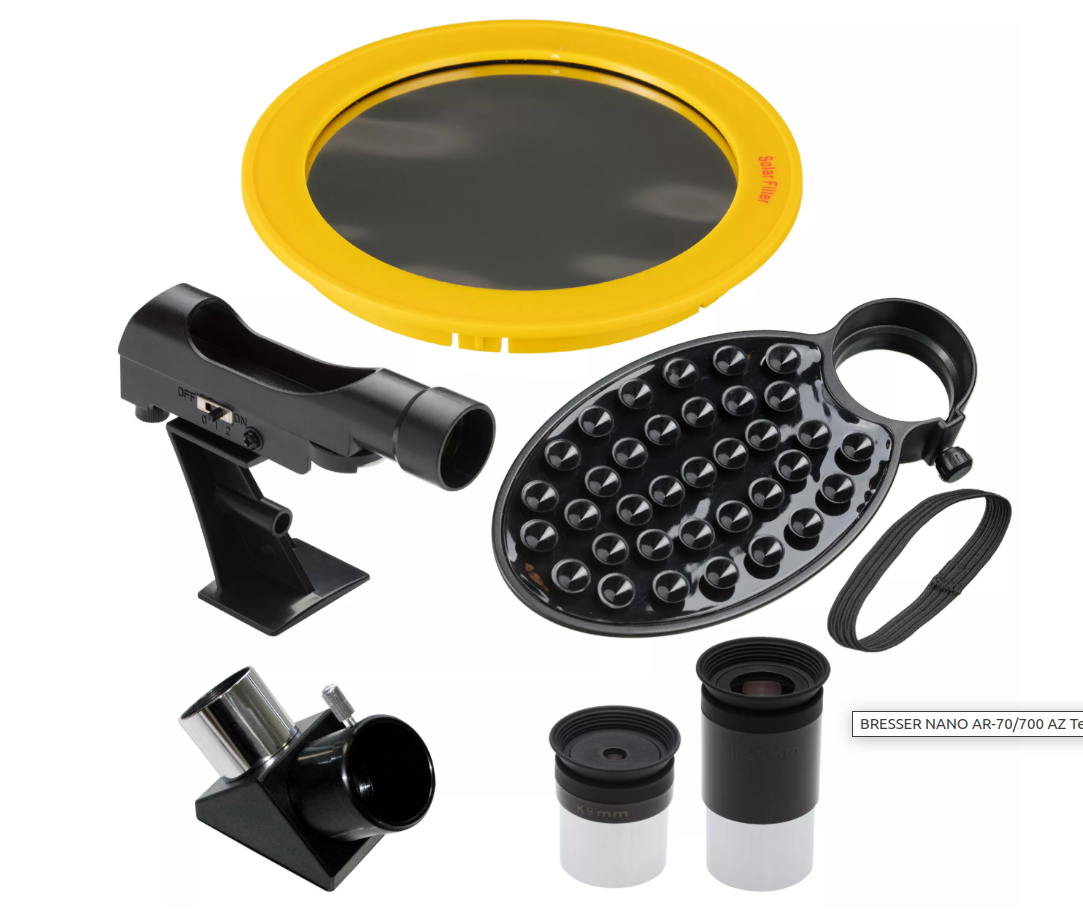  incluso adattatore per fotocamera per smartphone per foto direttamente attraverso il telescopio 