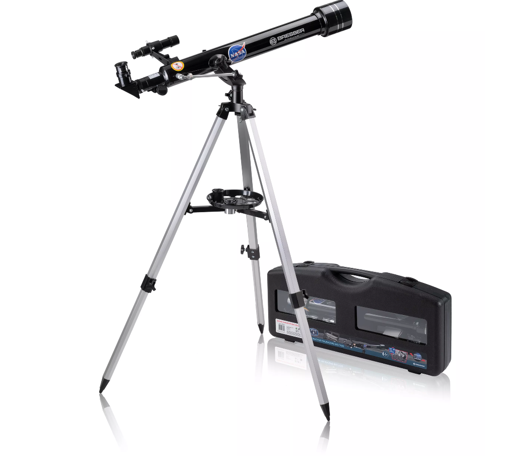  Per rapide osservazioni della Luna, dei pianeti e degli ammassi, questo telescopio per principianti con design NASA offre ottime proprietà di imaging e numerosi accessori 