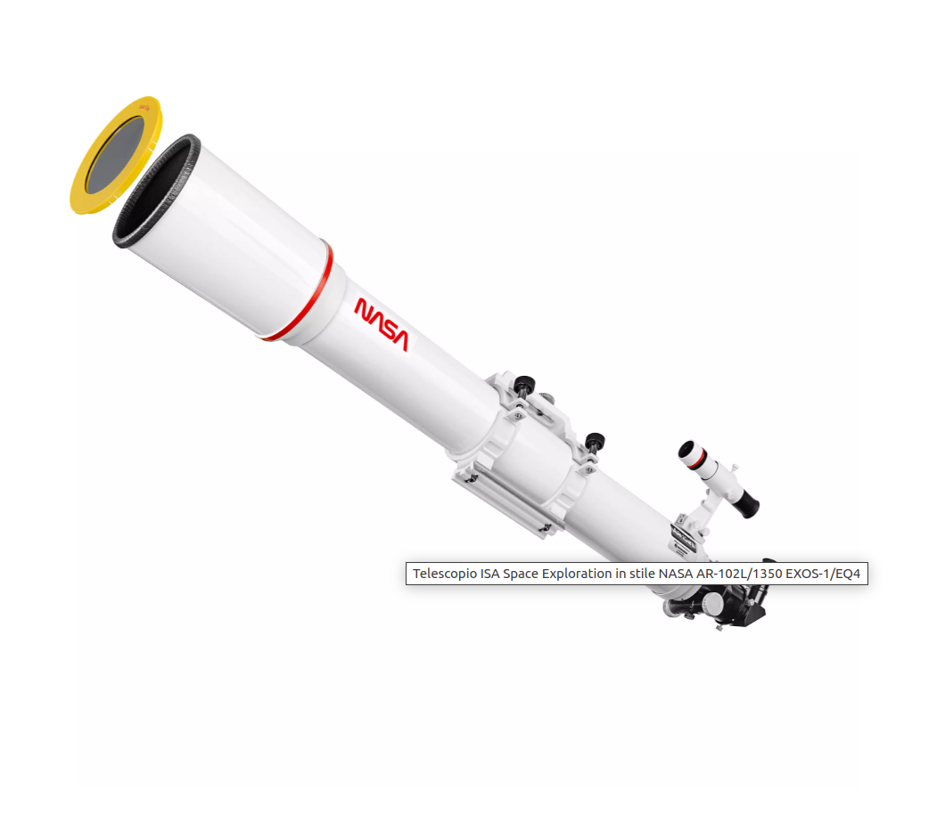 Scopri macchie solari, dettagli planetari e altro ancora con il telescopio a lunga distanza focale e meccanica di alta qualità, che offre immagini nitide, dai colori puri e tridimensionali Scopri macchie solari, dettagli planetari e altro ancora con il telescopio a lunga distanza focale e meccanica di alta qualità, che offre immagini nitide, dai colori puri e tridimensionali