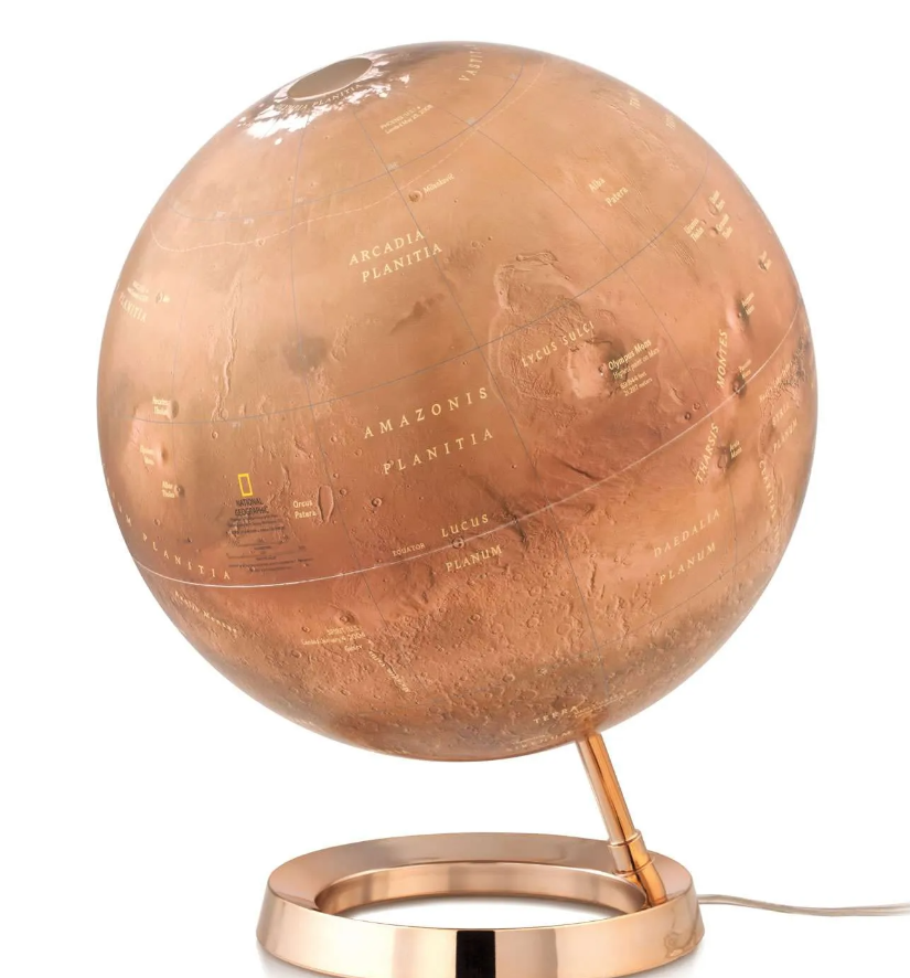  Globo luminoso da tavolo dal design scandinavo. 