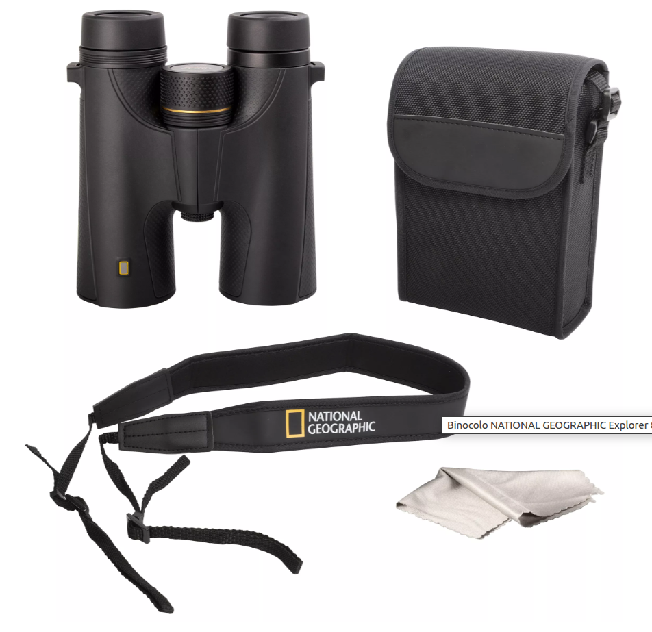 Questo binocolo impermeabile con trattamento multistrato completo, vetro BaK-4 e riempimento di azoto ti permette di ammirare la natura nella sua forma migliore. Questo binocolo impermeabile con trattamento multistrato completo, vetro BaK-4 e riempimento di azoto ti permette di ammirare la natura nella sua forma migliore.