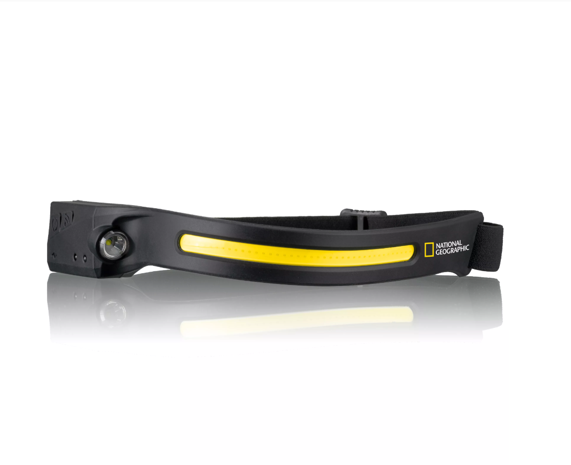  Con questa lampada frontale leggera e confortevole dotata di strisce LED e spot e con sensore IR incluso, tutto appare nella giusta luce in un batter d'occhio. 