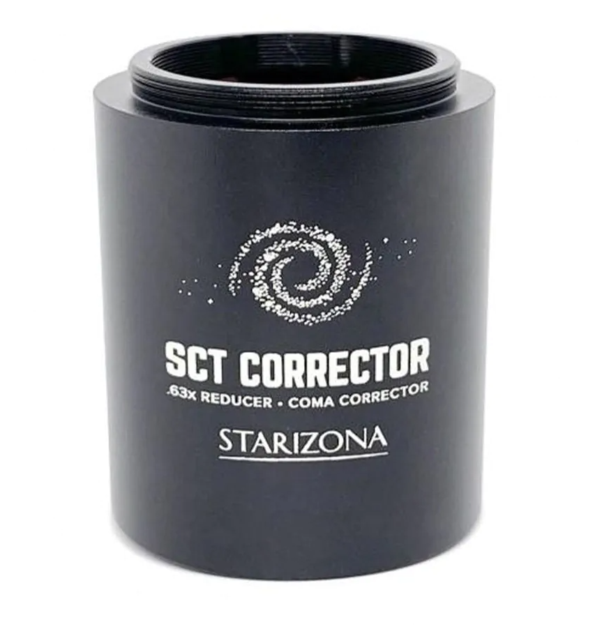 Riduttore/Correttore Starizona SCT 0.63x IV ottimizzato per sistemi Schmidt-Cassegrain classici. Usato, condizioni perfette Riduttore/Correttore Starizona SCT 0.63x IV ottimizzato per sistemi Schmidt-Cassegrain classici. Usato, condizioni perfette