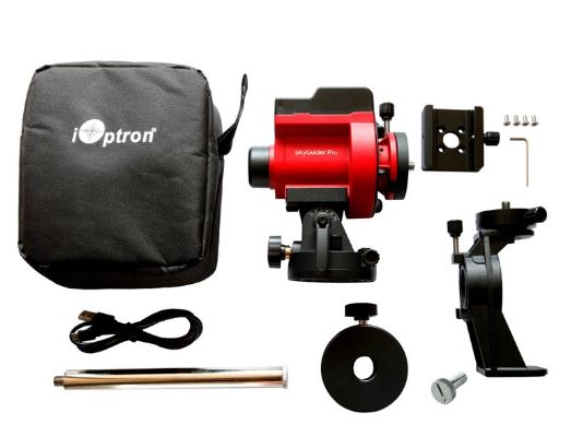  iOptron SkyGuider Pro kit con iPolar 