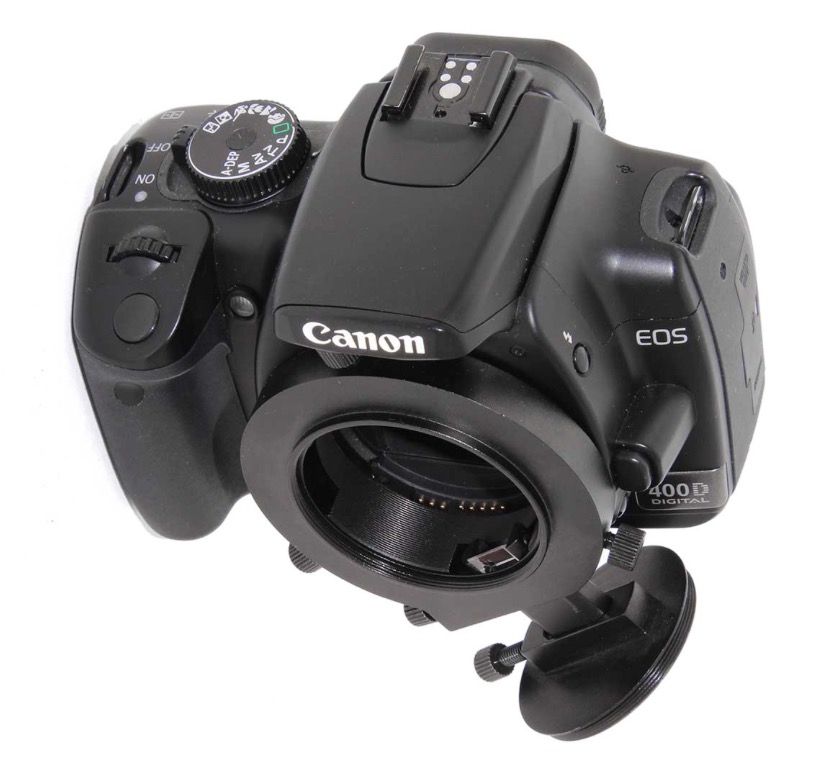  Guida fuori asse TS -  spessore 9mm - attacco per Canon EOS - messa a fuoco individuale della camera di guida 