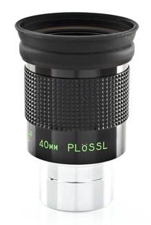 Oculare Plossl con barilotto da 31.8mm - campo apparente 50°- lunghezza focale 40mm Oculare Plossl con barilotto da 31.8mm - campo apparente 50°- lunghezza focale 40mm