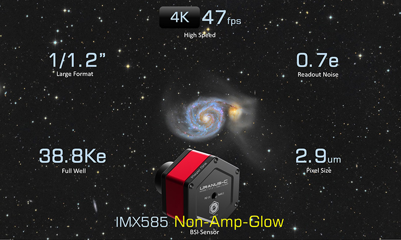  Camera  Uranus-C Colore Player One IMX585C   