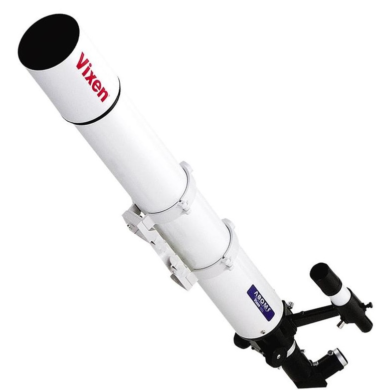  Telescopio rifrattore acromatico Vixen A80Mf montato su montatura altazimutale porta II 