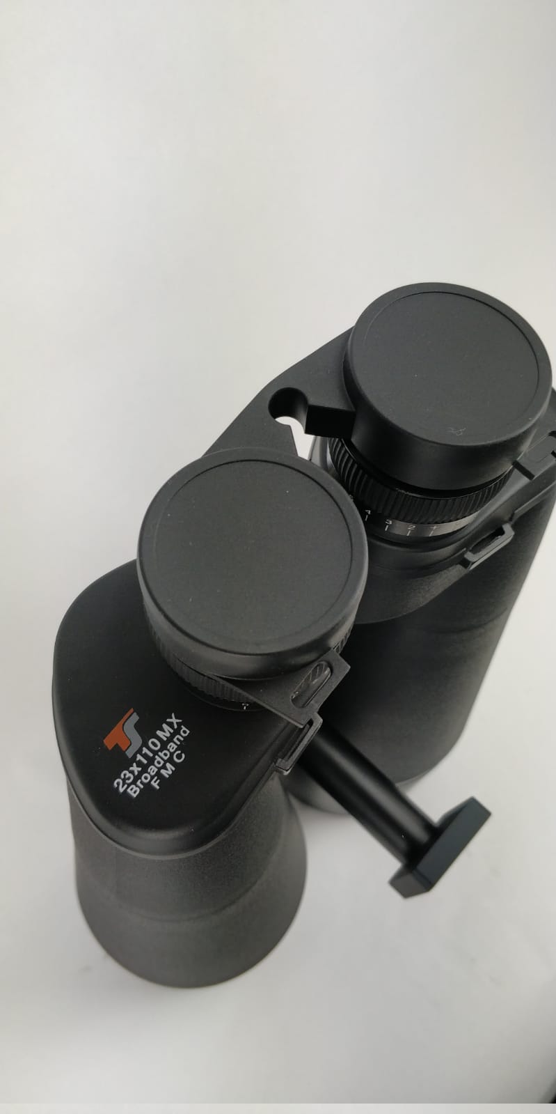  TS-Optics Large 23x110 MX Binoculars with Tripod Adapter, nitrogen-purged, rubber armoured [EN] Usato ottime condizioni 