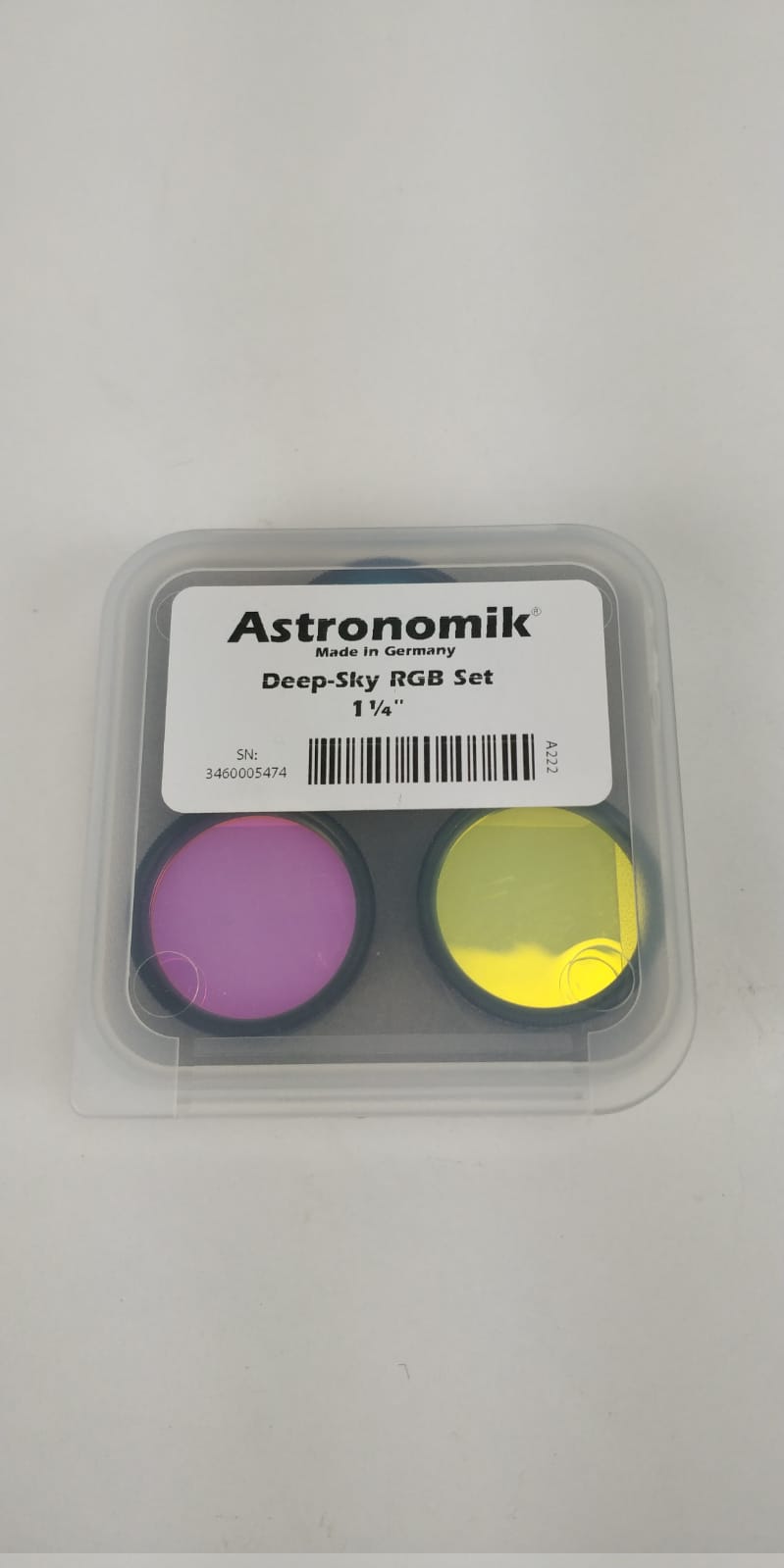   Set filtri Astronomik Deep-Sky RGB standard 31.8 mm Usato ottime condizioni  