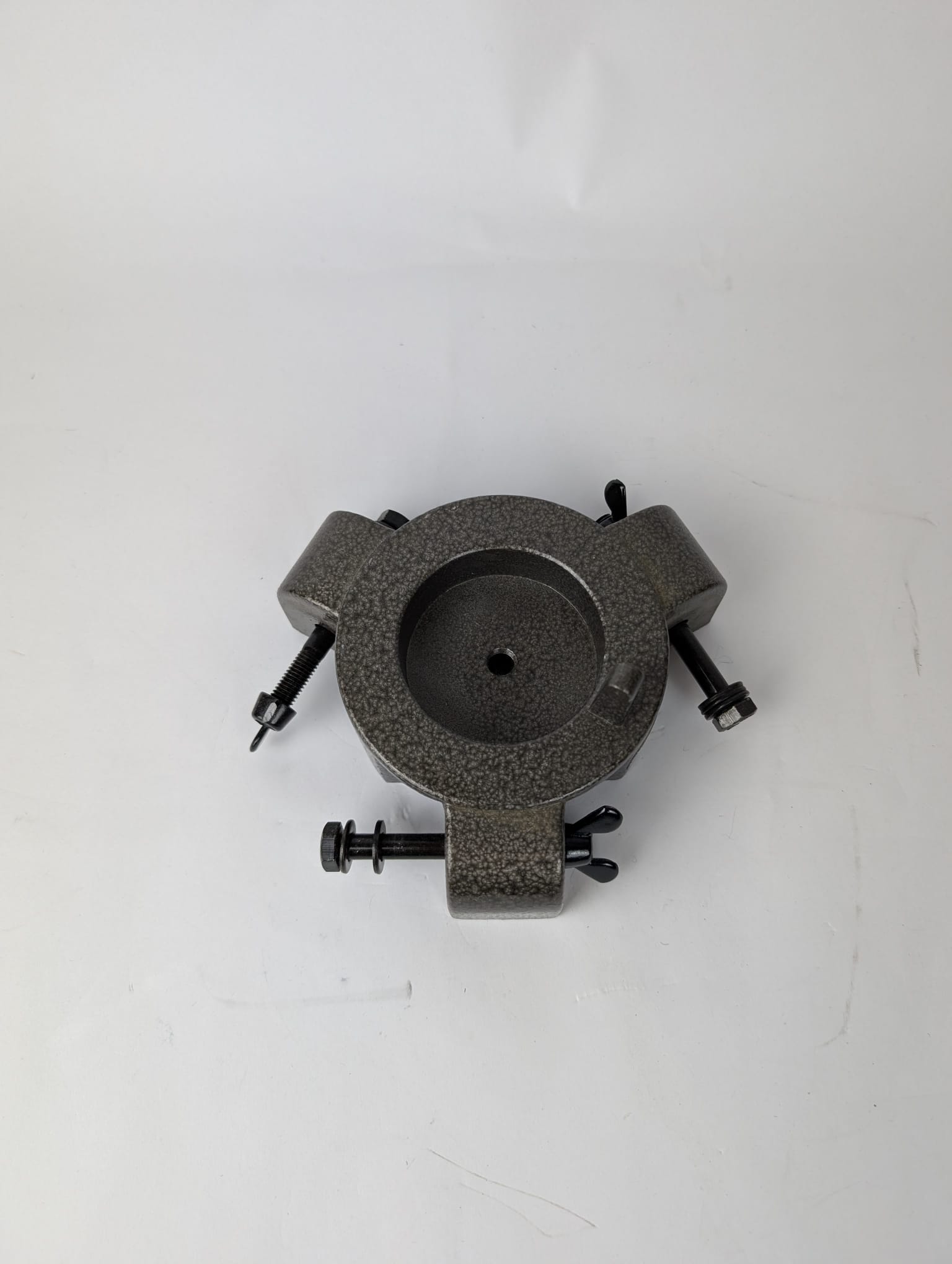   flangia treppiede eq3/eq5 in alluminio due sezioni usato ottime condizioni  