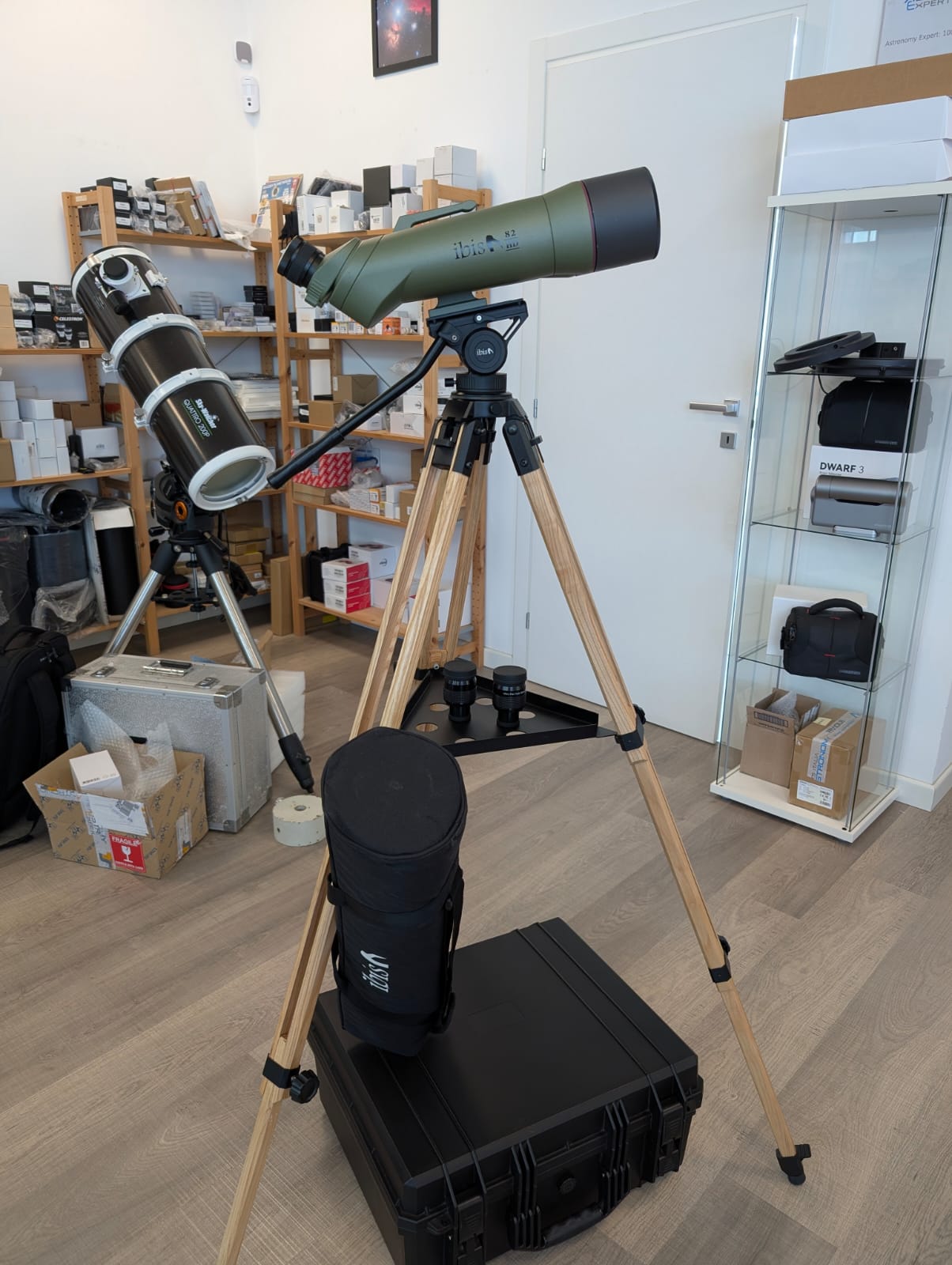  Binocolo angolato Ibis 82 HD a 45° Usato ottime condizioni, inclusi 2 oculari di serie 