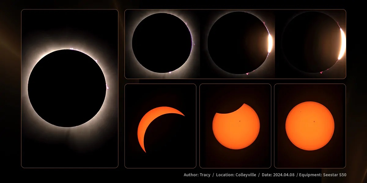 ZWO Seestar S30 Pro Total Solar Eclipse Edition: telescopio smart da 30 mm, 4K, 128 GB e filtro solare magnetico. ZWO Seestar S30 Pro Total Solar Eclipse Edition: telescopio smart da 30 mm, 4K, 128 GB e filtro solare magnetico.