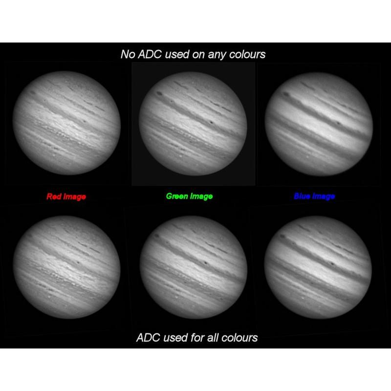  Correttore di dispersione atmosferica - immagini più contrastate di luna e pianeti 