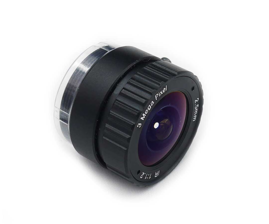 Zwo CCTV obiettivo 2,5mm con angolo 170° - ZWO-LENS-2.5