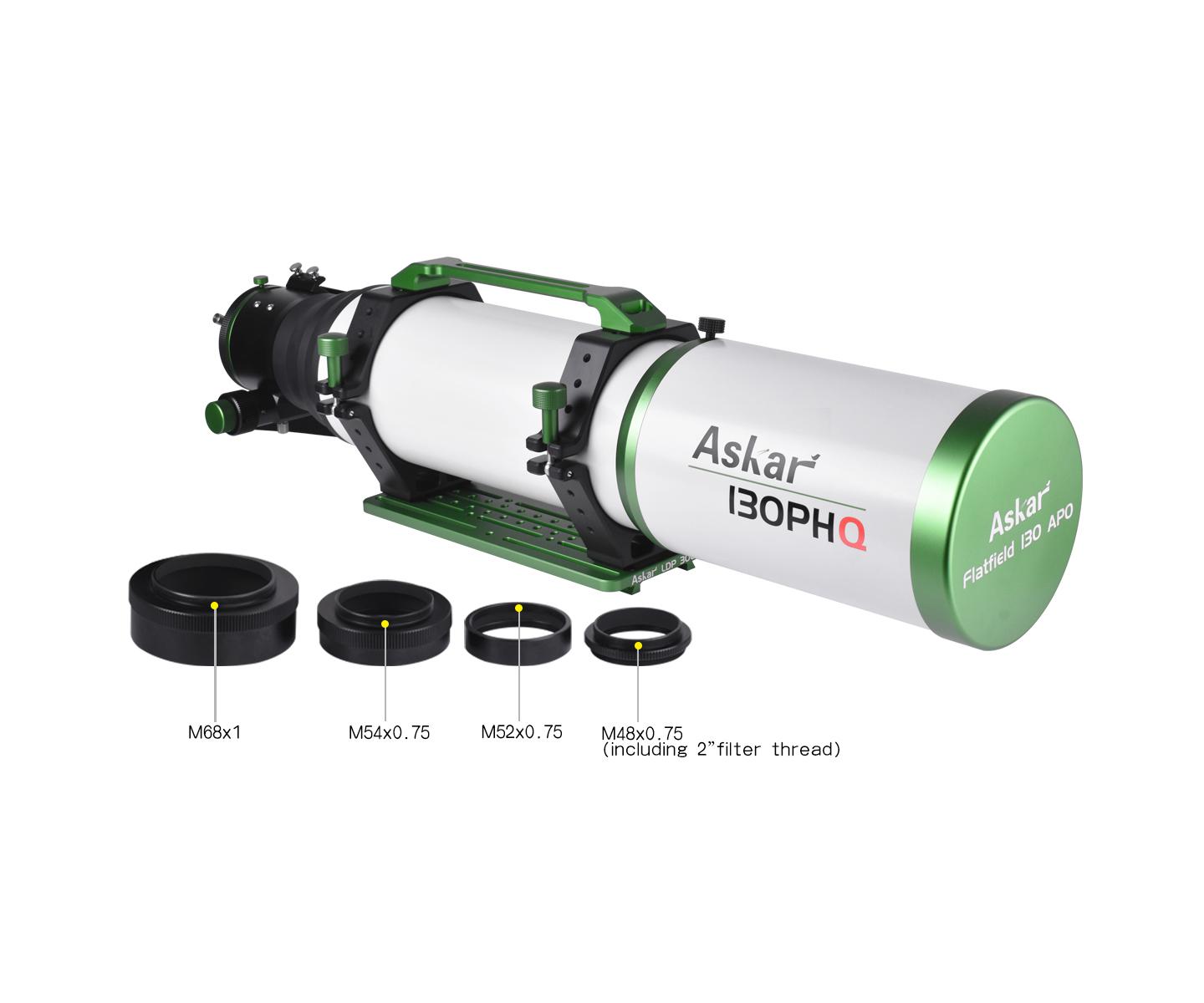  Askar  130PHQ  130 mm F/7.7 Quadruplet Flatfield Super APO Astrograph [EN] 