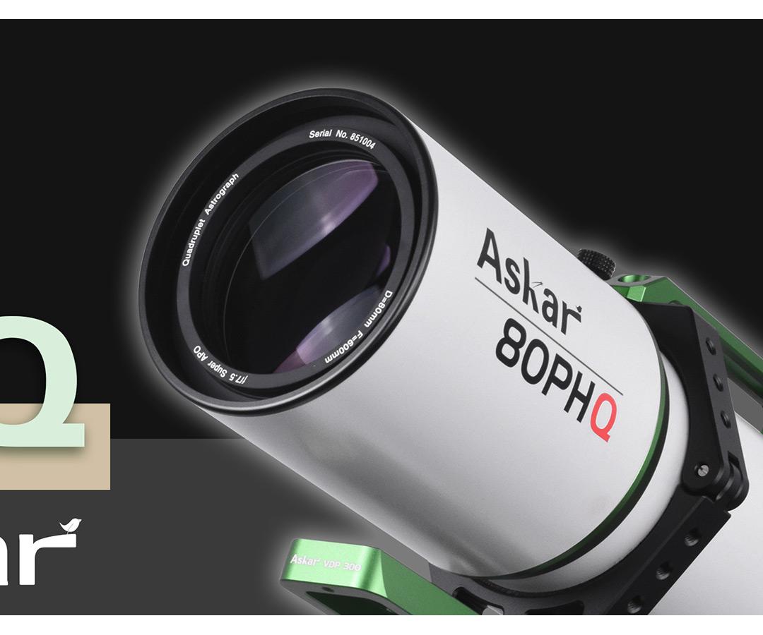   Askar 80PHQ 80 mm f/.5 Quadruplet Flatfield Super APO Astrograph  [EN] 