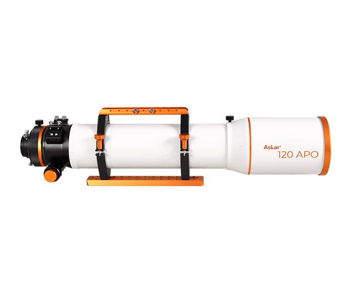  The Askar 120APO is a 120 mm aperture, 840 mm focal length, and f/7 native focal ratio apo refractor [EN] 