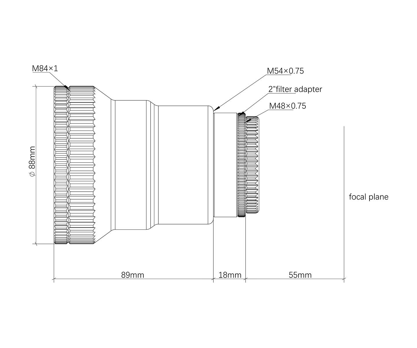  This flattener is designed for the Askar 103APO and corrects curvature and coma. [EN] 