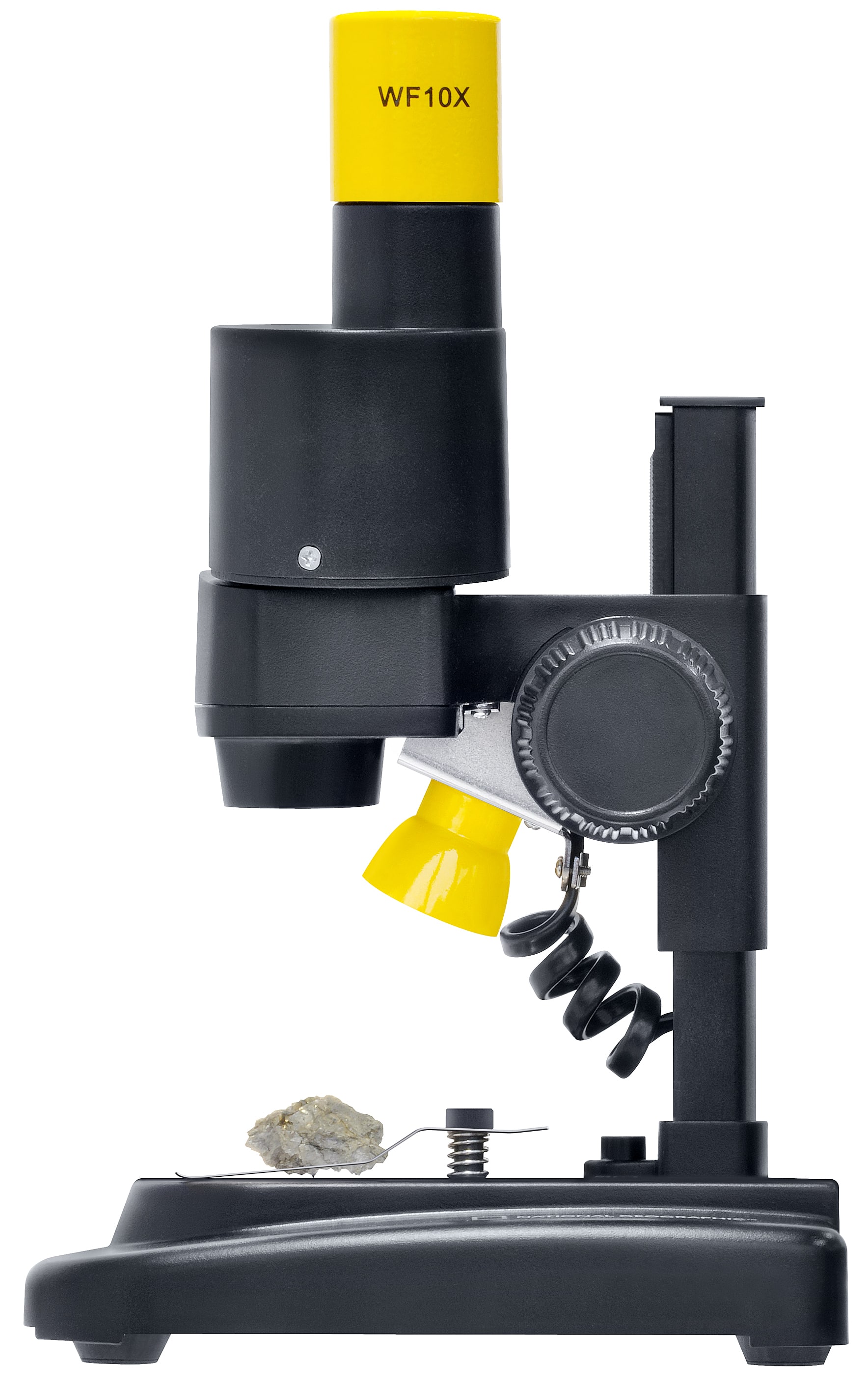   Scopri il fascino delle piccole cose grazie al microscopio stereoscopico alimentato a batteria con ingrandimento 20x e illuminazione LED a luce incidente.  