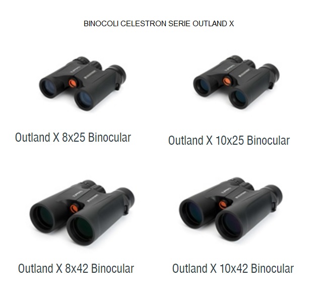  Binocolo Celestron Outland X 10x25  