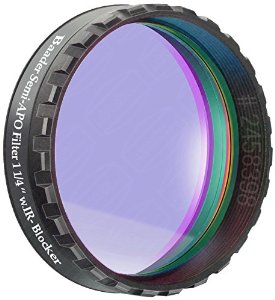  Filtro Semi APO da 1¼" (31.8mm) con Phantom Coating Group. Riduce di molto il fastidioso cromatismo dei rifrattori acromatici 