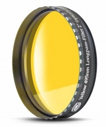  Filtro Giallo visuale da 2" (50.8mm). Banda passante a partire da 495nm 