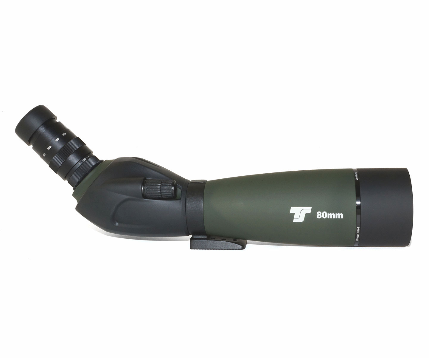   TS-Optics Optics Spotting Scope BW80Z 20-60x80 mm - 1.25" interchangeable eyepieces  [EN] 