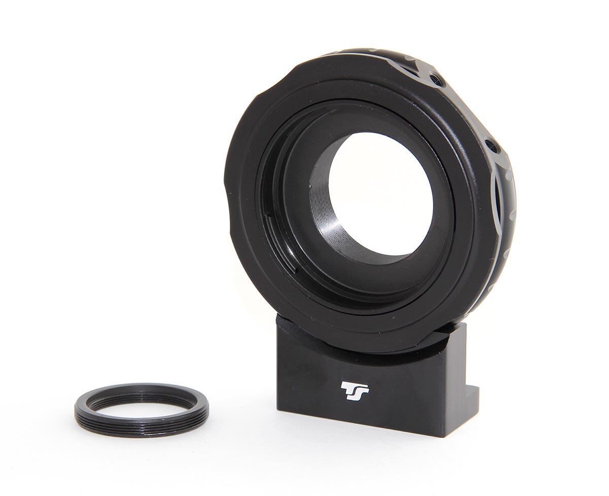   TS-Optics Optics Adapter for Canon EOS Lenses to T2 for CCD cameras - with 1/4" photo thread [EN]  