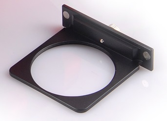  Slitta porta filtri per cassetto o adattatore Canon/Nikon per CMOS - Compatibile con filtri montati in cella da 31.8mm 