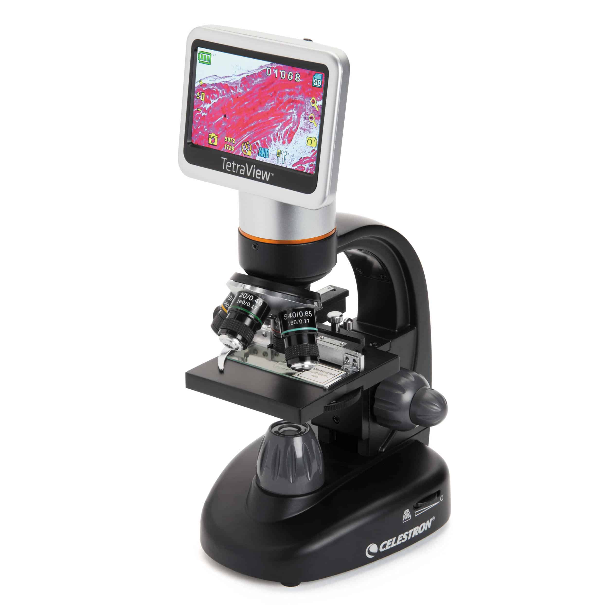   Microscopio digitale da 5 Mpixel con schermo LCD TFT 4.3″ e uscita video  