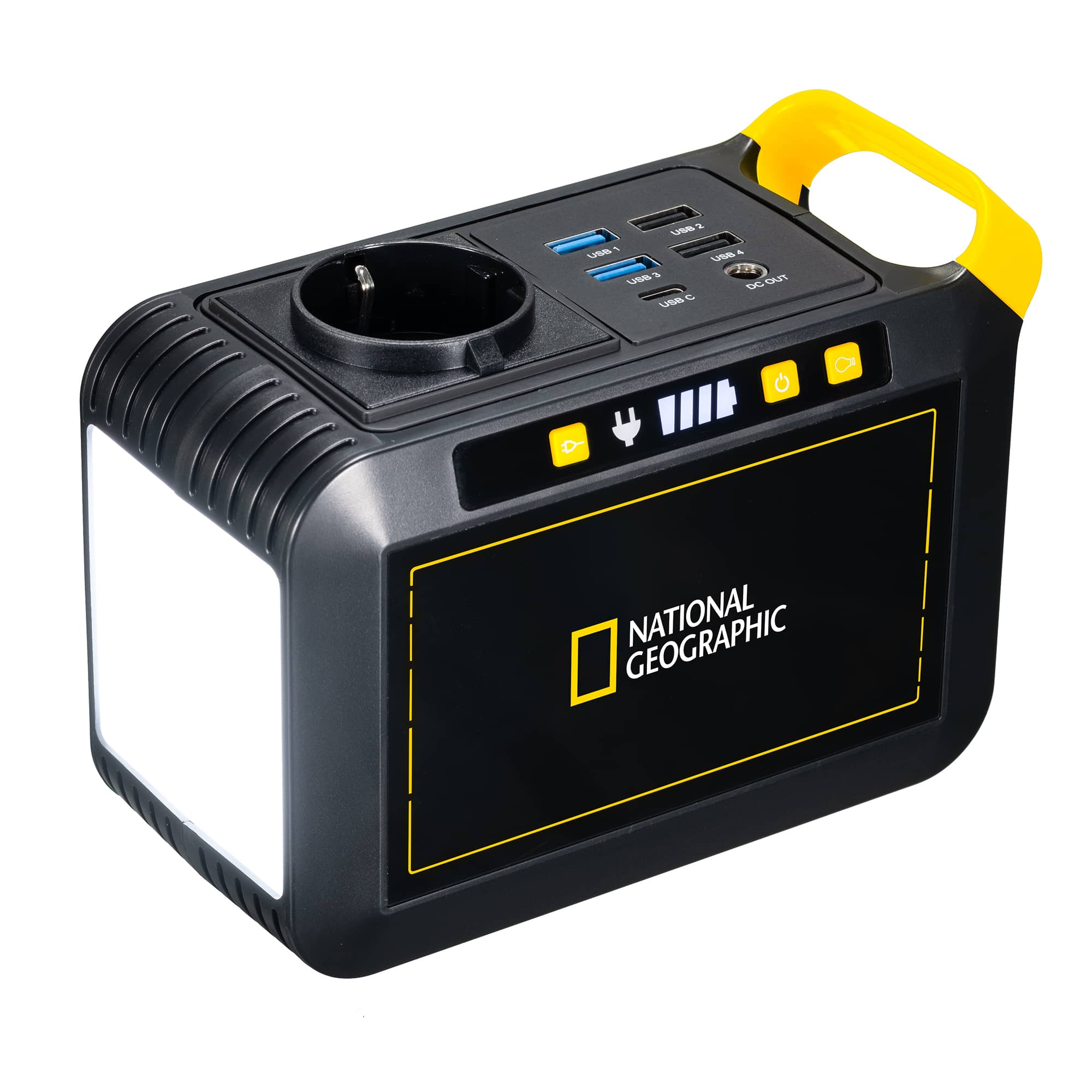 Una straordinaria compagna di viaggio: questa potente power station mobile convince per il suo design elegante e compatto, le opzioni di connessione per tutti i cavi più comuni e una brillante luce LED. Una straordinaria compagna di viaggio: questa potente power station mobile convince per il suo design elegante e compatto, le opzioni di connessione per tutti i cavi più comuni e una brillante luce LED.