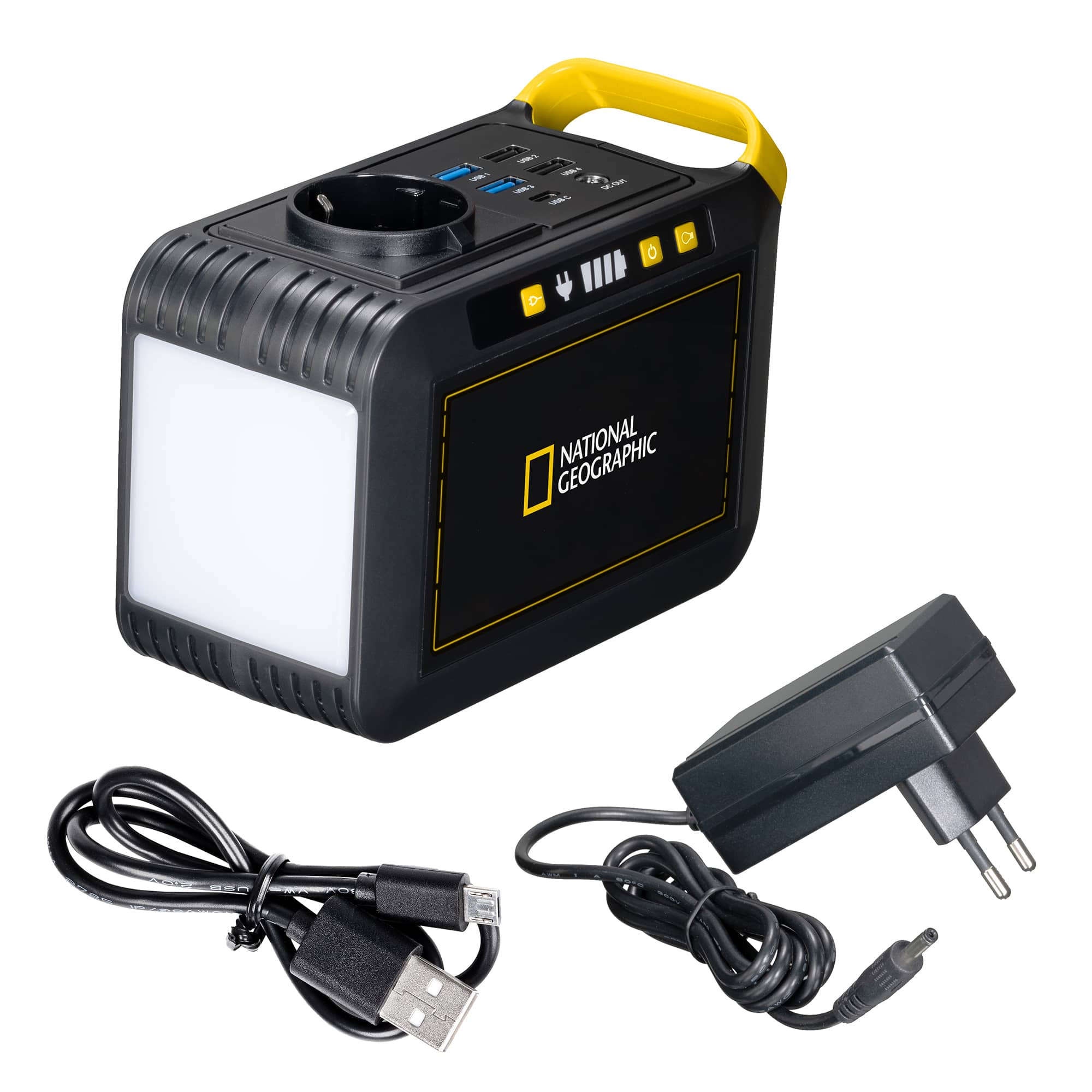 Una straordinaria compagna di viaggio: questa potente power station mobile convince per il suo design elegante e compatto, le opzioni di connessione per tutti i cavi più comuni e una brillante luce LED. Una straordinaria compagna di viaggio: questa potente power station mobile convince per il suo design elegante e compatto, le opzioni di connessione per tutti i cavi più comuni e una brillante luce LED.