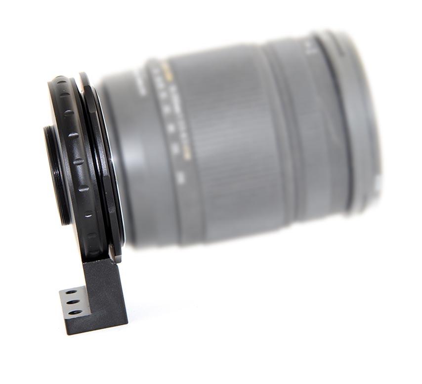   TS-Optics Optics Adapter for Canon EOS Lenses to T2 for CCD cameras - with 1/4" photo thread [EN]  