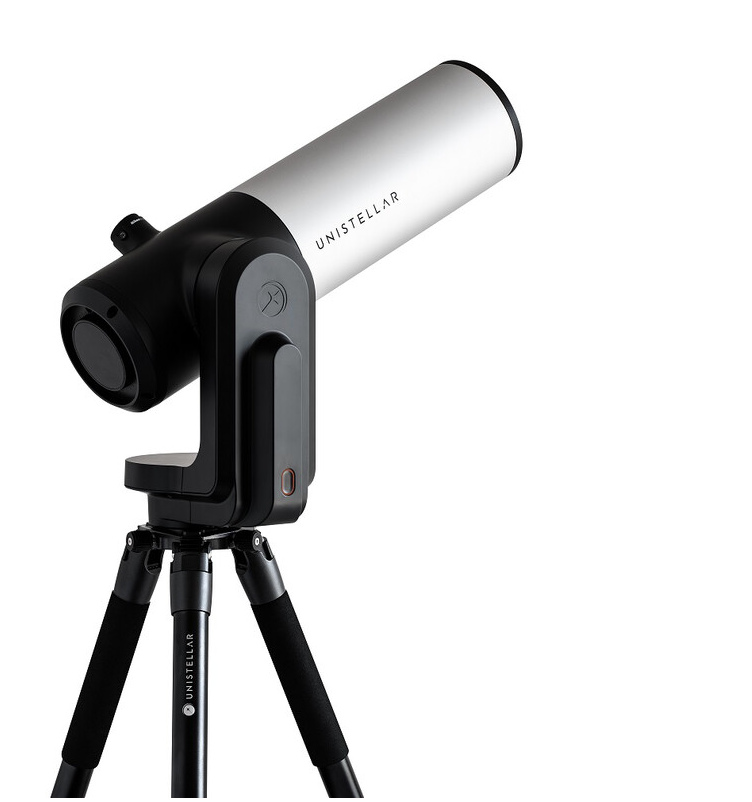  Unistellar Telescopio Newton 114 focale 450 - eVscope V2 con oculare Nikon 