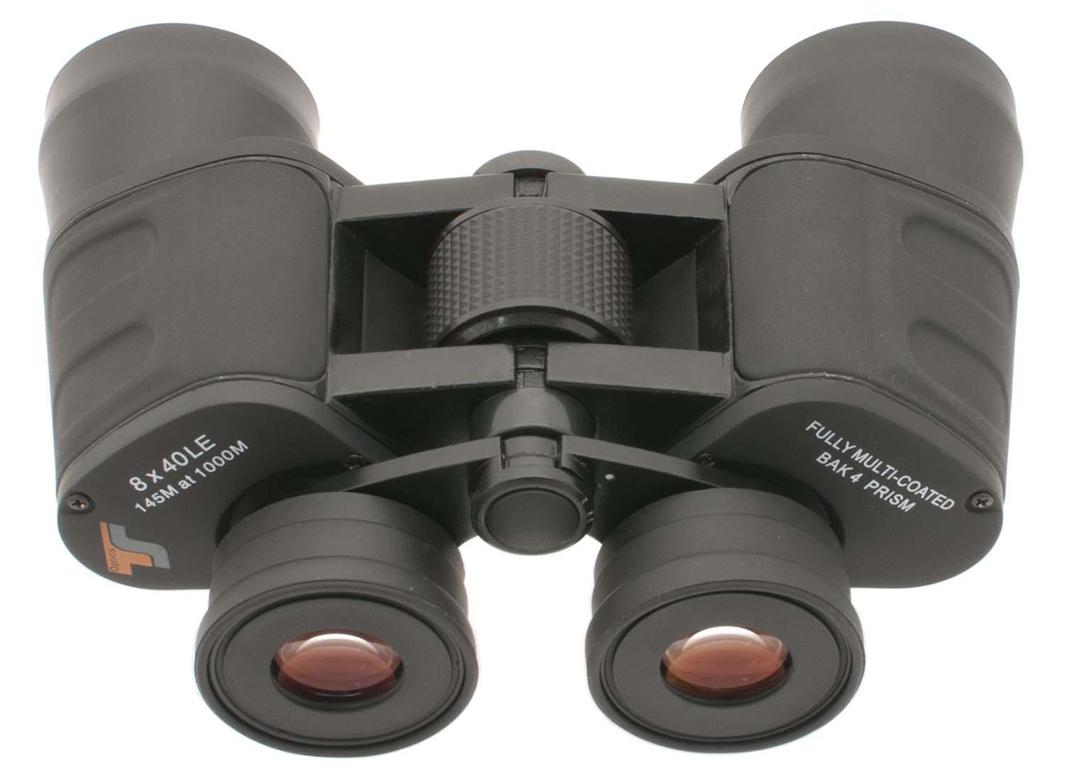   TS-Optics Optics LE 8x40 wide field Porro binoculars - multi coated - rubber armoured [EN]  