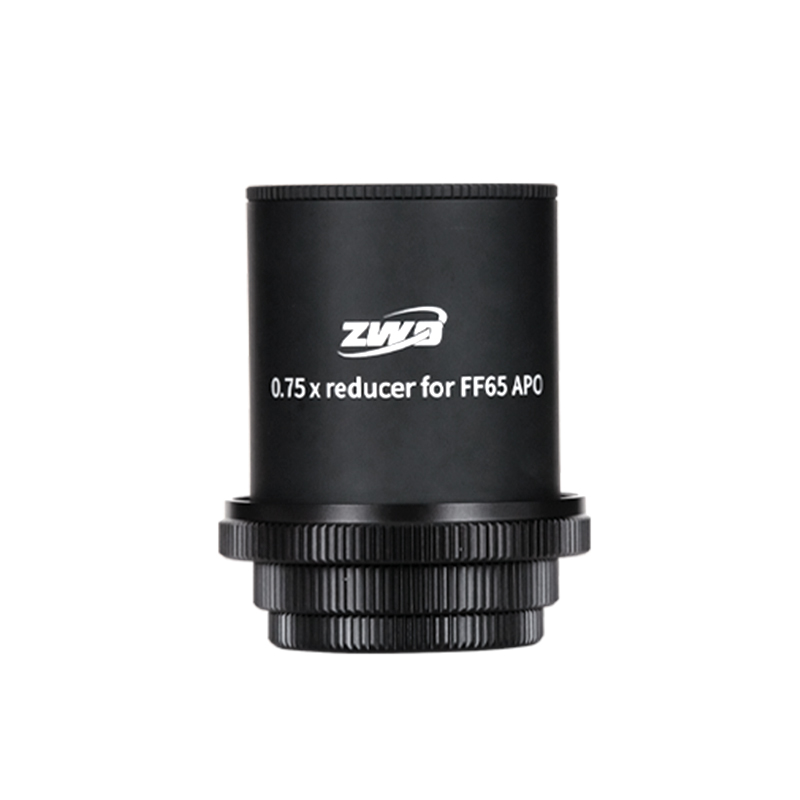   ZWO ha rilasciato un nuovo riduttore di focale FF65APO 0.75× per fotocamere full frame, dotato di un design ottico a quattro elementi.  