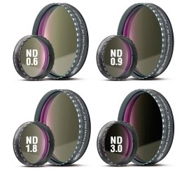  Filtro ND da 2" (50,8mm) Grigio Neutro con densità ottica 0.9 - 12,5% di trasmissione 