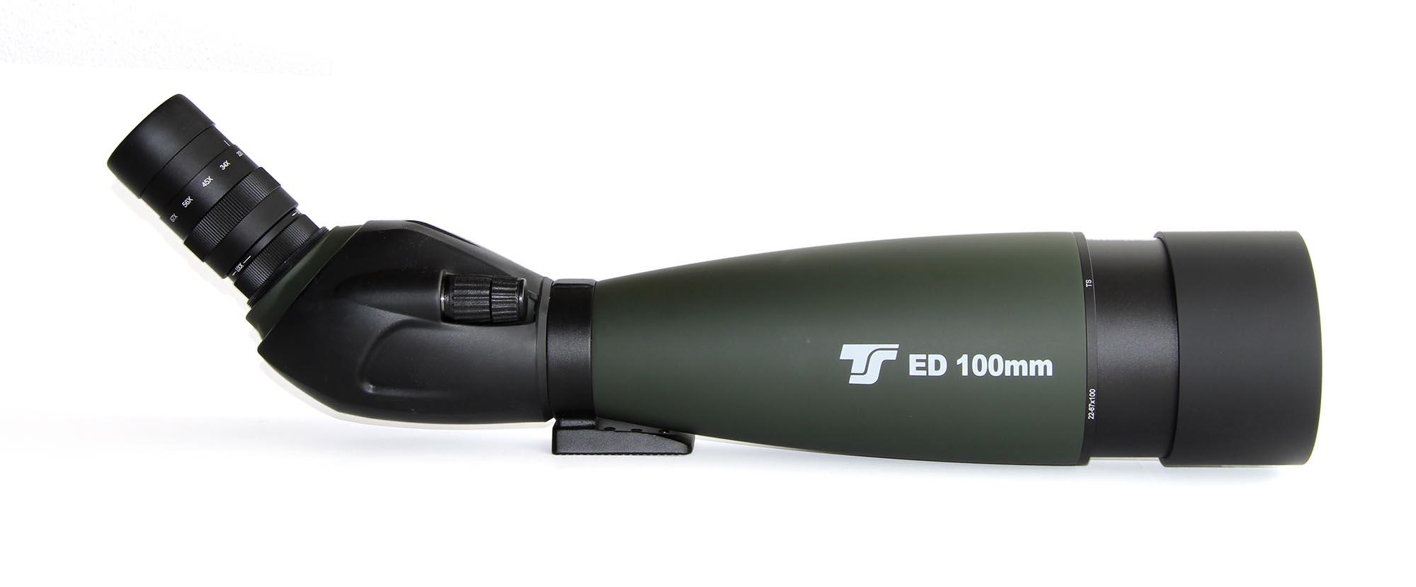  Il TS APO Spotting Scope Final 100 è uno strumento che garantisce un contrasto elevato, fedeltà cromatica ed un altissimo grado di nitidezza. Viene fornito con oculare zoom con barilotto da 31.8mm, e sviluppa ingrandimenti da 22X a 67X. 