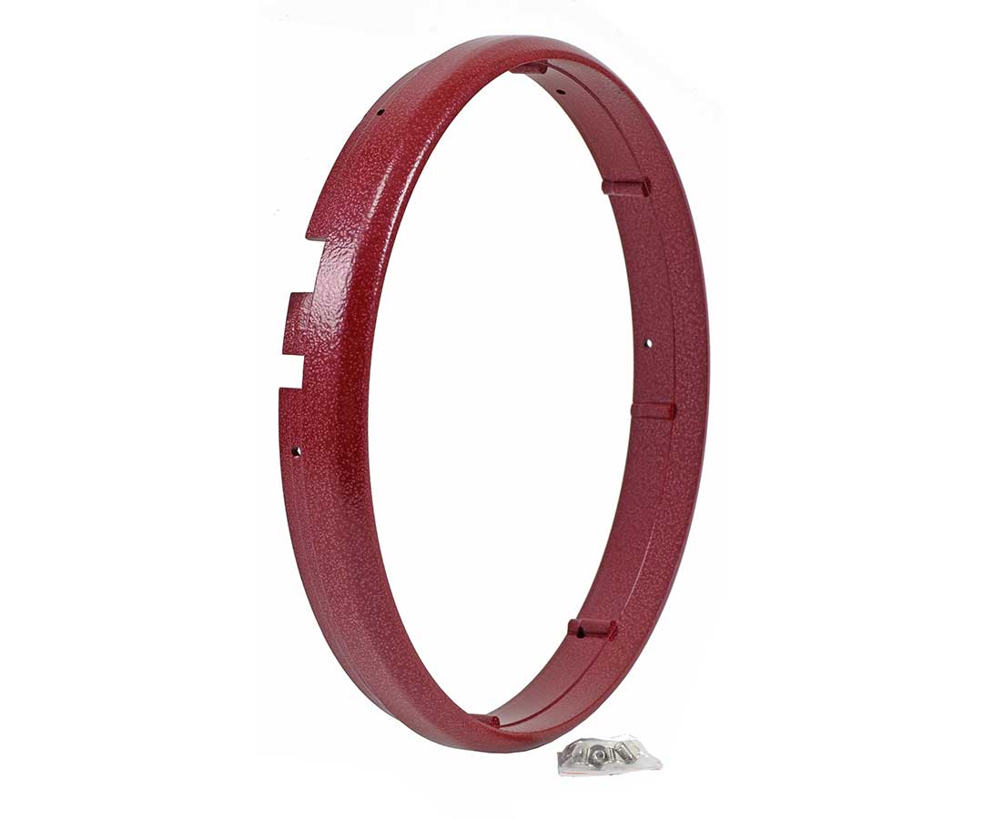  Newtonian end ring for tubes with D=230 mm  - metallic red  [EN] 